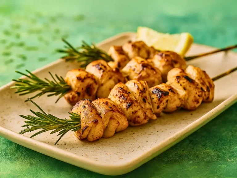 Rosemary-Infused Grilled Chicken Skewers