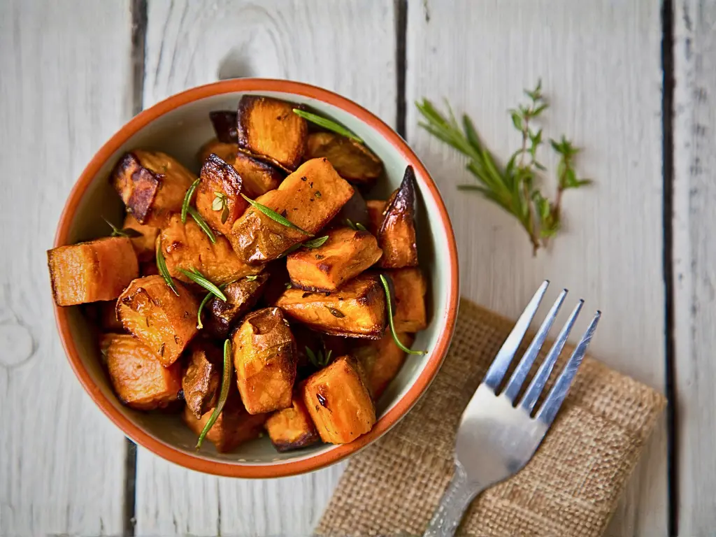 Crispy Spiced Sweet Potatoes